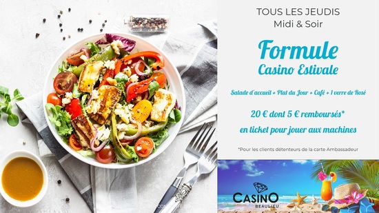 FORMULE CASINO ESTIVALE FORMULE CASINO ESTIVALE