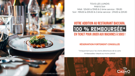 LES LUNDIS 100 % REMBOURSES LES LUNDIS 100 % REMBOURSES