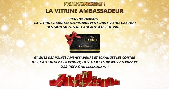 LA VITRINE AMBASSADEUR LA VITRINE AMBASSADEUR